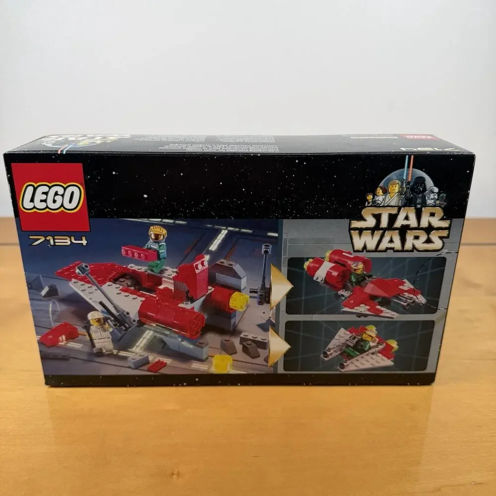 LEGO Star Wars A-Wing Fighter 7134 Rare Vintage Set Box #starwars #retired